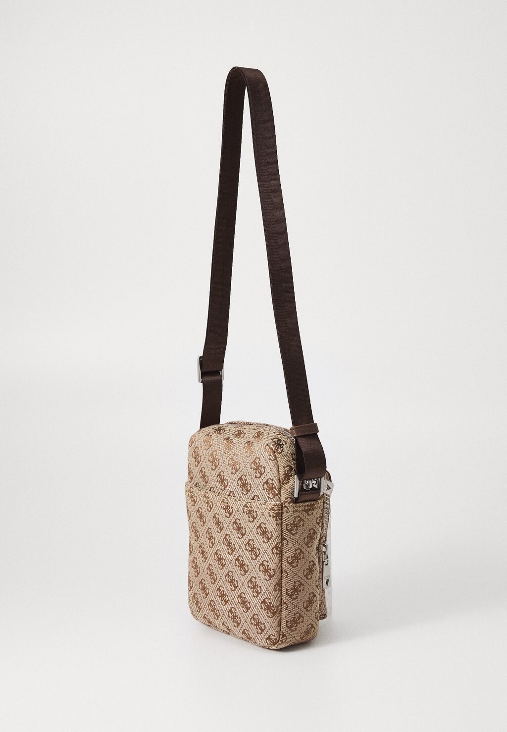 

Сумка через плечо MILANO CROSSBODY WITH FRONT Guess, бежевый