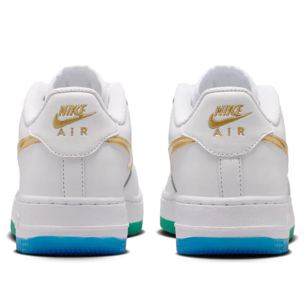 Кроссовки Nike Air Force 1 'White Soar Sonic Yellow' IR3538-100, белый — фото 3