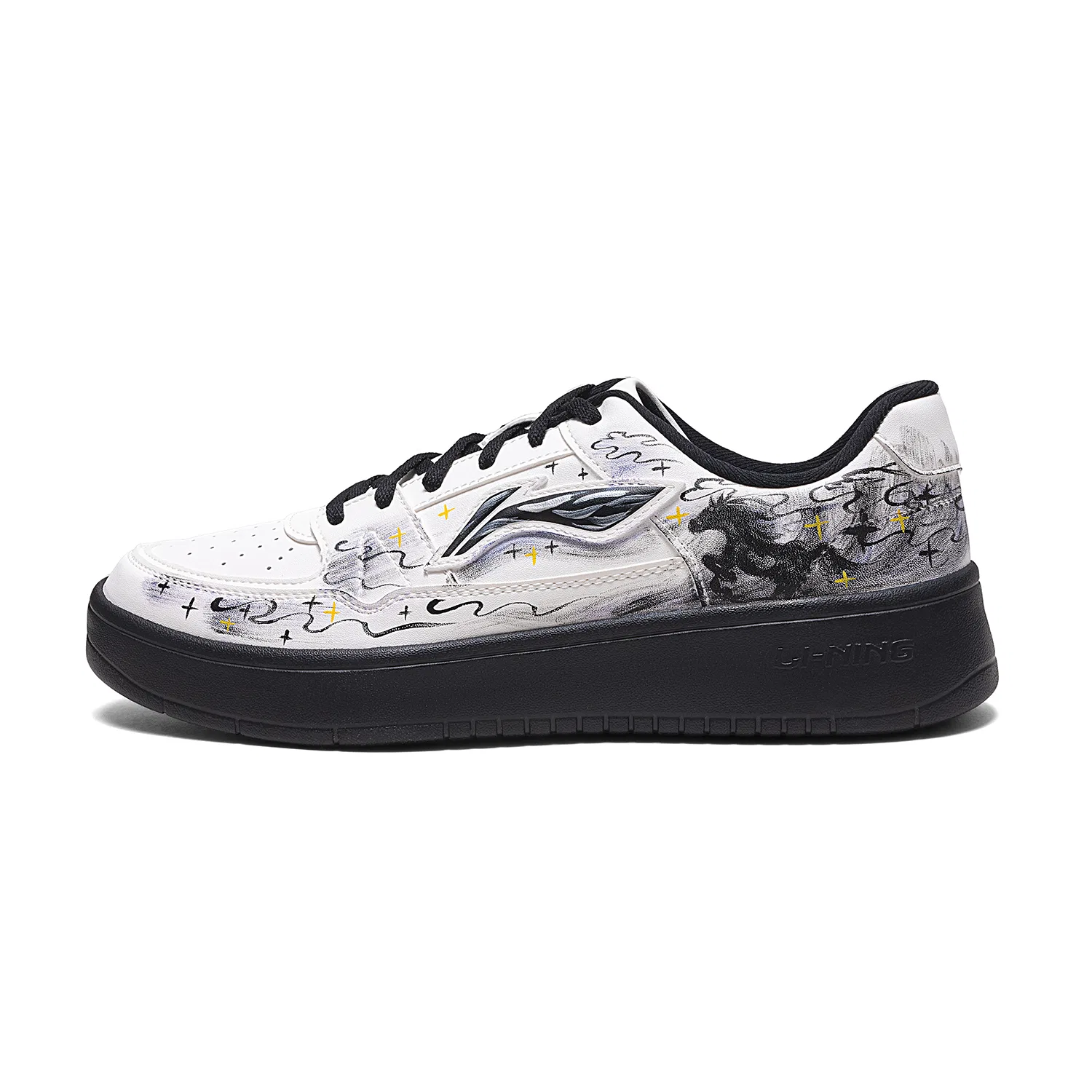Кроссовки скейтбордические Li-Ning January 1.0 Black
