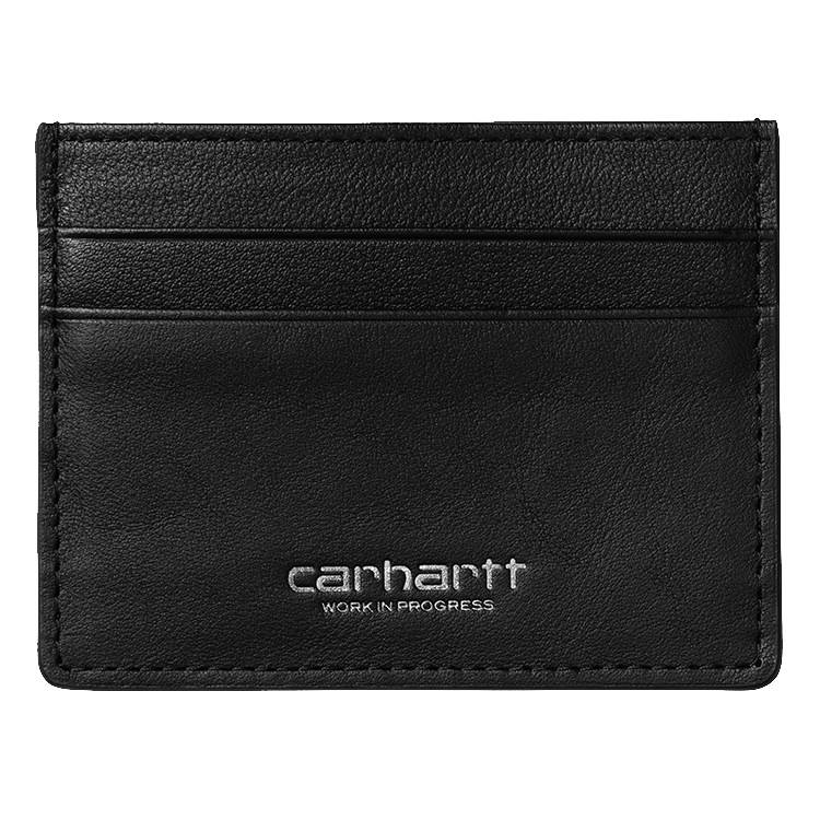 

Carhartt WIP Кожаный картхолдер Regular Unisex черный, Black