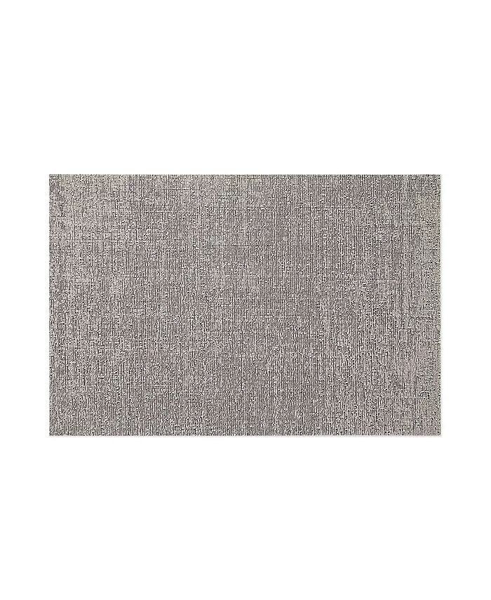 

Твердый ворсистый коврик 18 x 28 дюймов Chilewich, белый