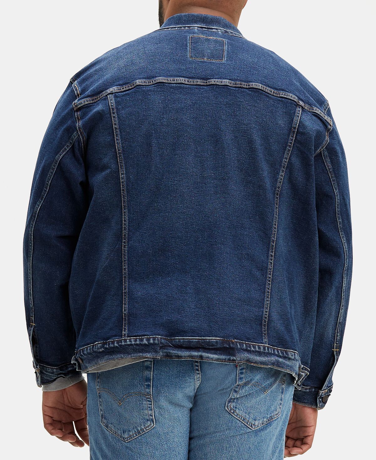 Куртка Levi's Big & Tall Stretch Denim, синий — фото 2