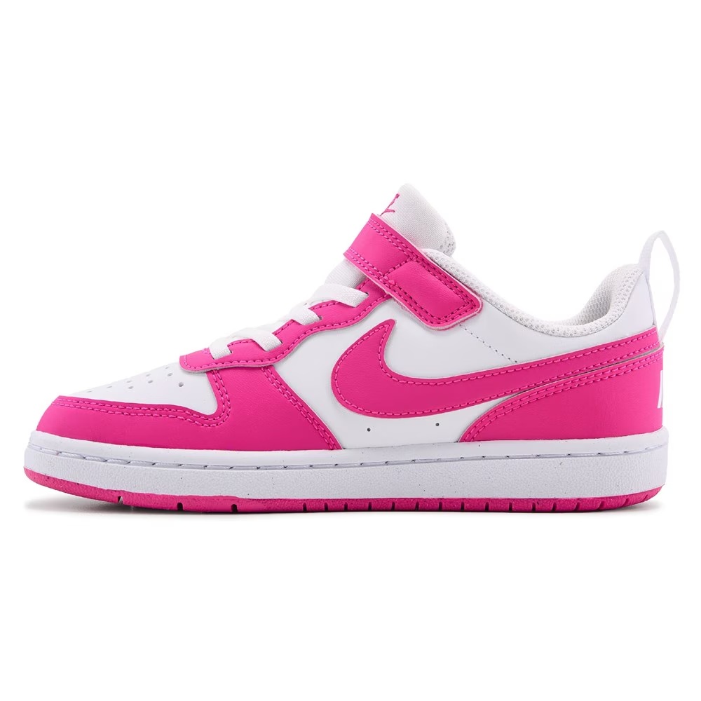 Детские кроссовки Nike Court Borough Recraft Low Top для маленьких детей, pink/white — фото 3