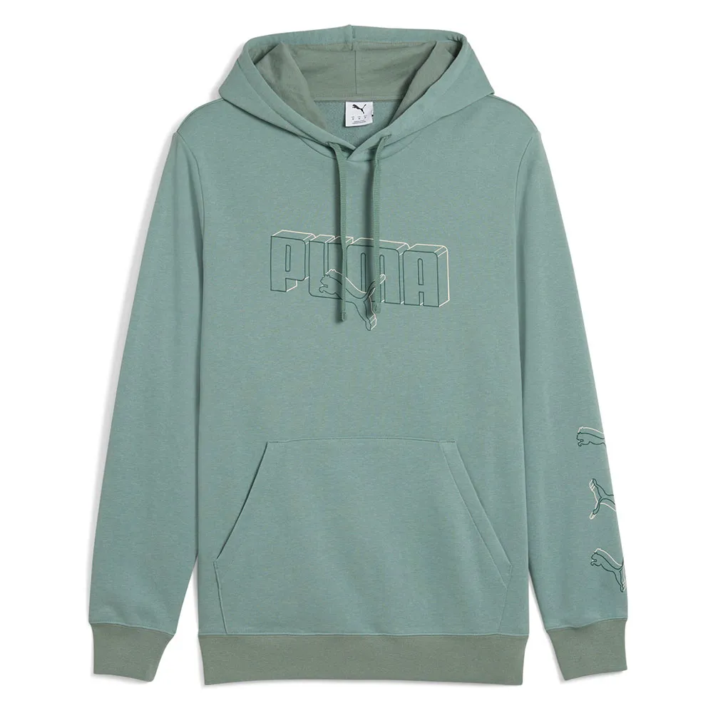 

Худи Puma ESS Logo LAB Execution Regular Fit, зеленый