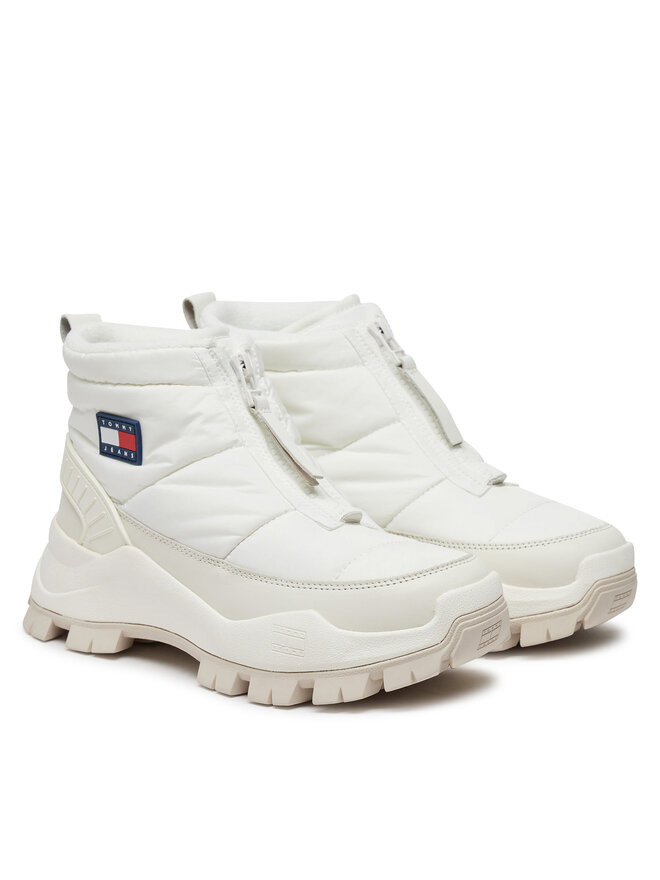 Ботильоны на плоской подошве Tommy Jeans, белый — фото 2