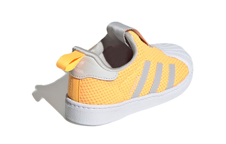 Слипоны Adidas Originals SUPERSTAR 360 Toddler Shoes Baby, оранжевый — фото 3