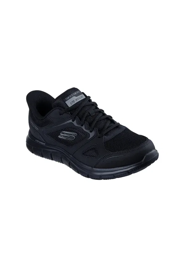 Мужские кроссовки-слипоны Skechers Track Ezral 233039 BBK, черный — фото 2