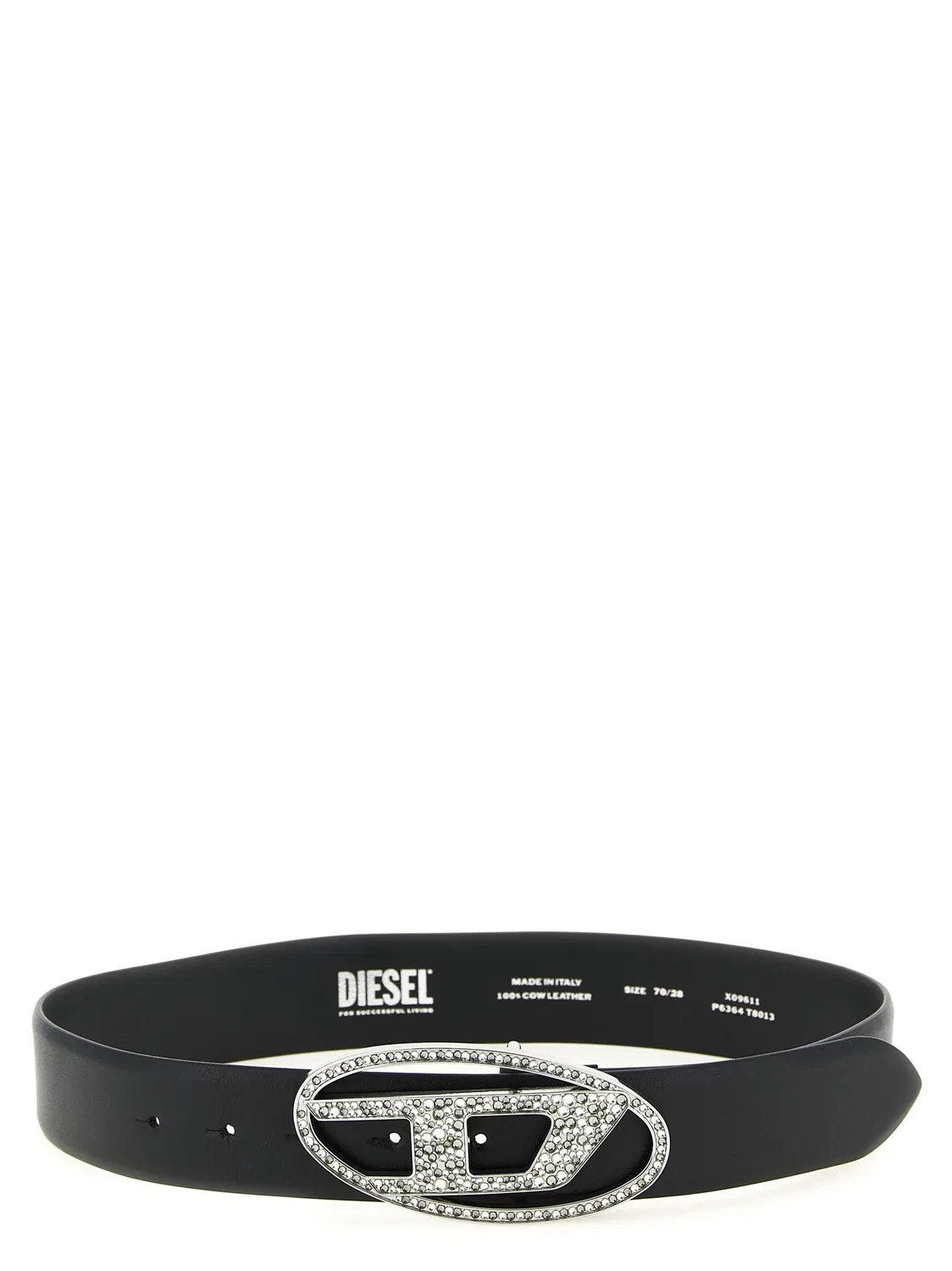 Ремень 'B-1dr Strass' DIESEL, черный