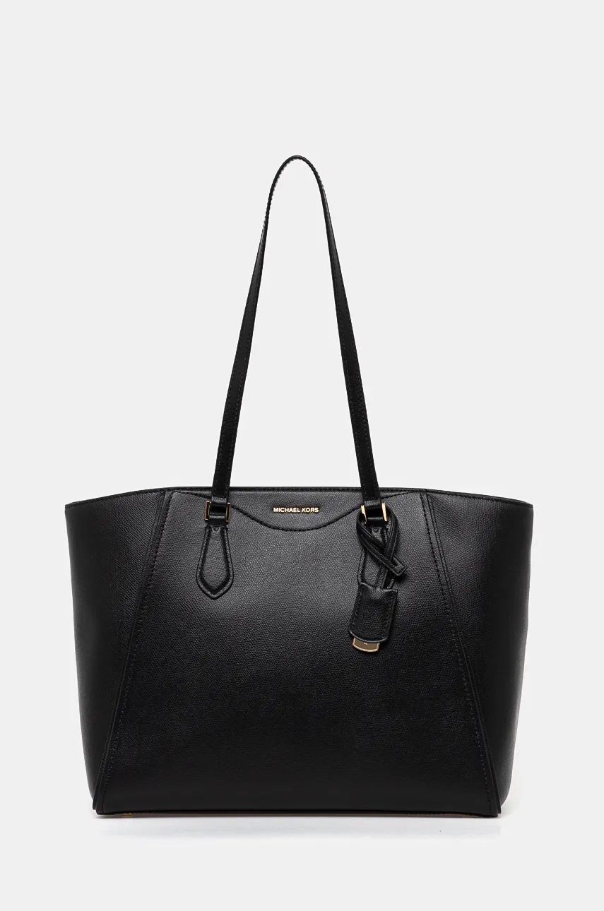 

Кожаная сумочка MICHAEL Michael Kors, черный