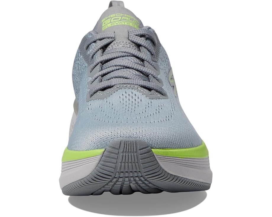 Кроссовки SKECHERS Go Run Elevate 2.0, цвет Gray/Lime — фото 3
