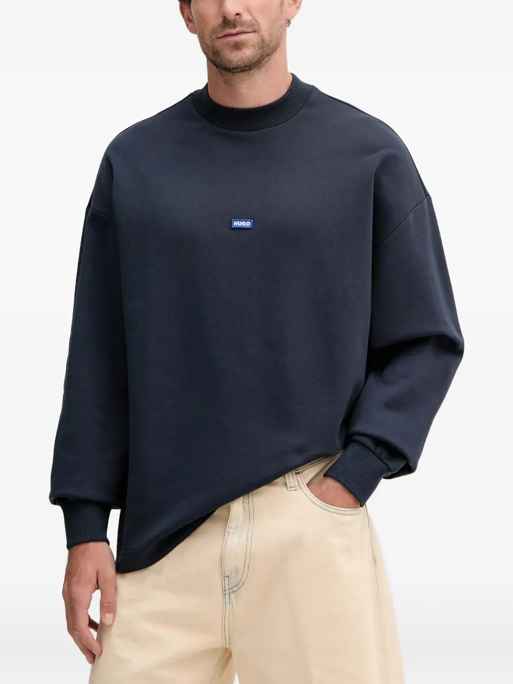 

Толстовка с логотипом HUGO, синий