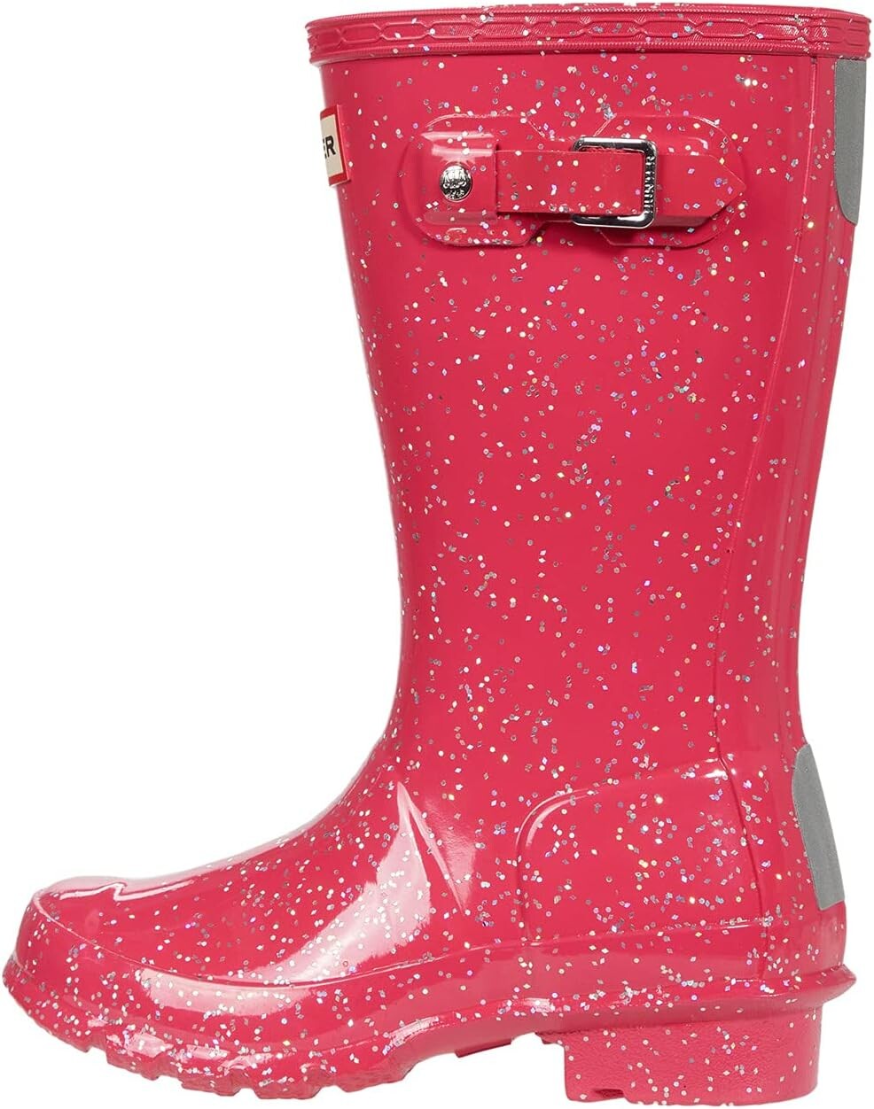 Резиновые сапоги Original Giant Glitter Wellington Boots Hunter, цвет Thrift — фото 4