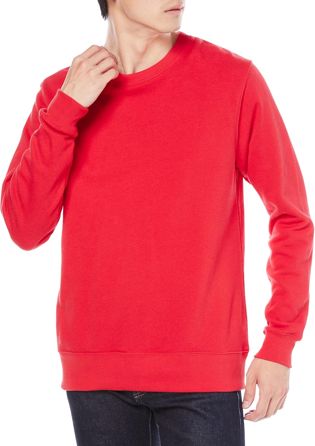 

Мужская толстовка Printstar 00219-MLChideEOL, 293 г, на флисовой подкладке, круглый вырез, легкая, для тренировок, красный