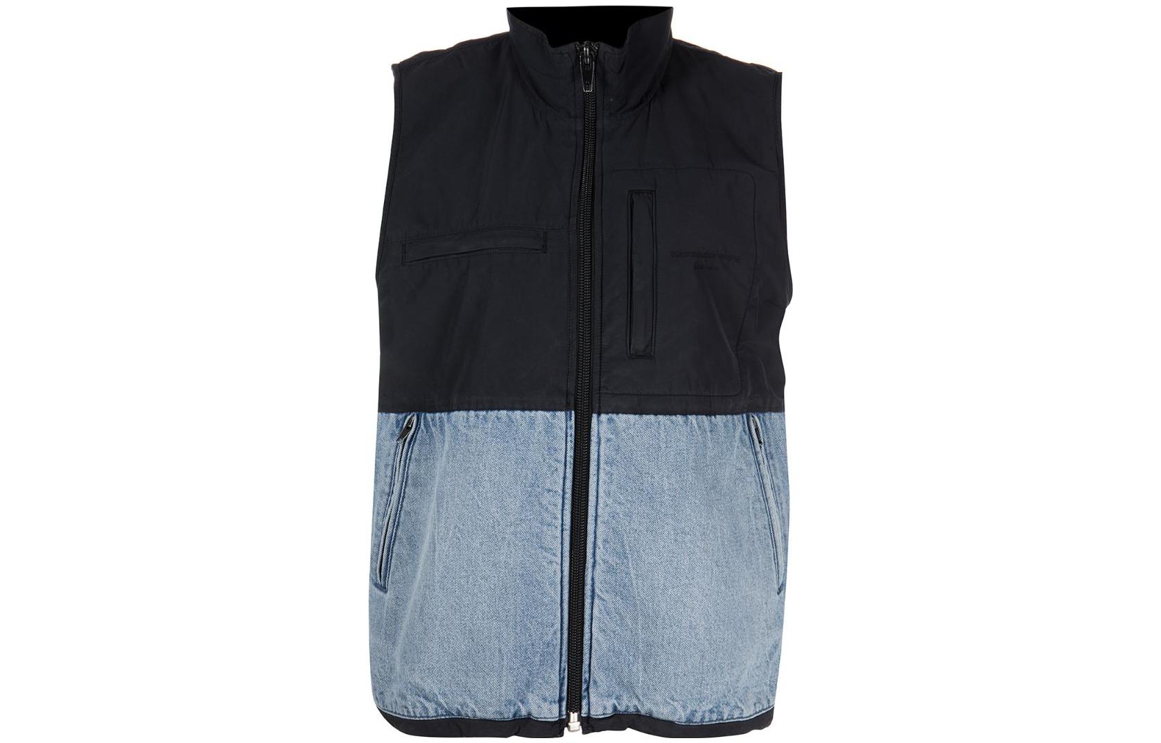 

Alexander Wang Женская градиентная жилетка светло-индиго, Gradient Light Indigo
