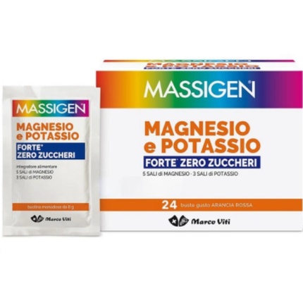 

Сахар с магнием и калием Zero Massigen, 24 пакетика Marco Viti Farmaceutici Spa