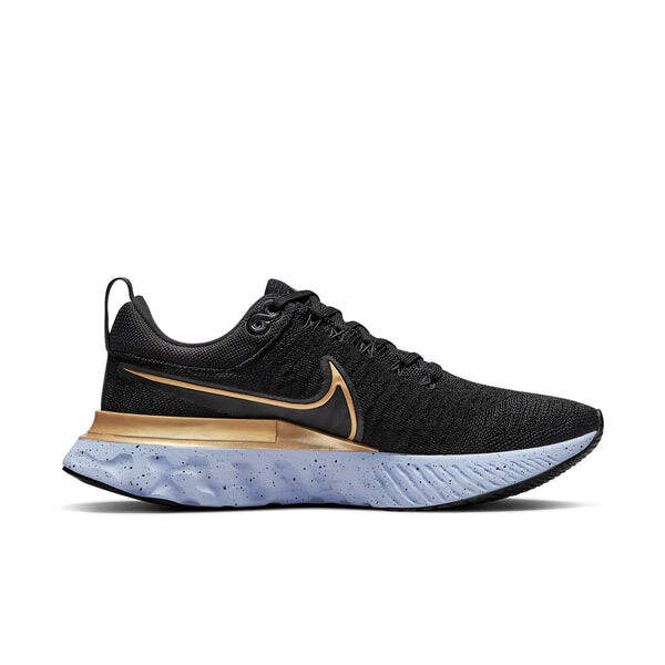 Кроссовки react infinity run flyknit 2 Nike, черный — фото 2