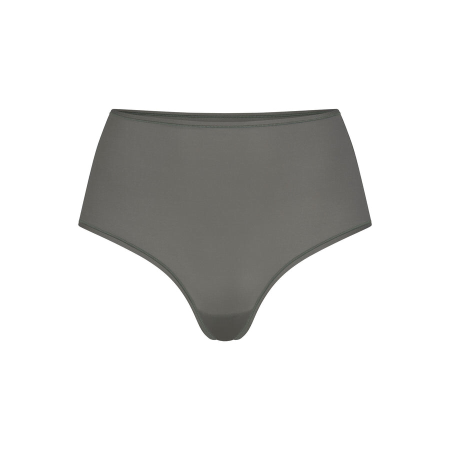 

Стринги с высокой талией SKIMS Fits Everybody, цвет Gunmetal