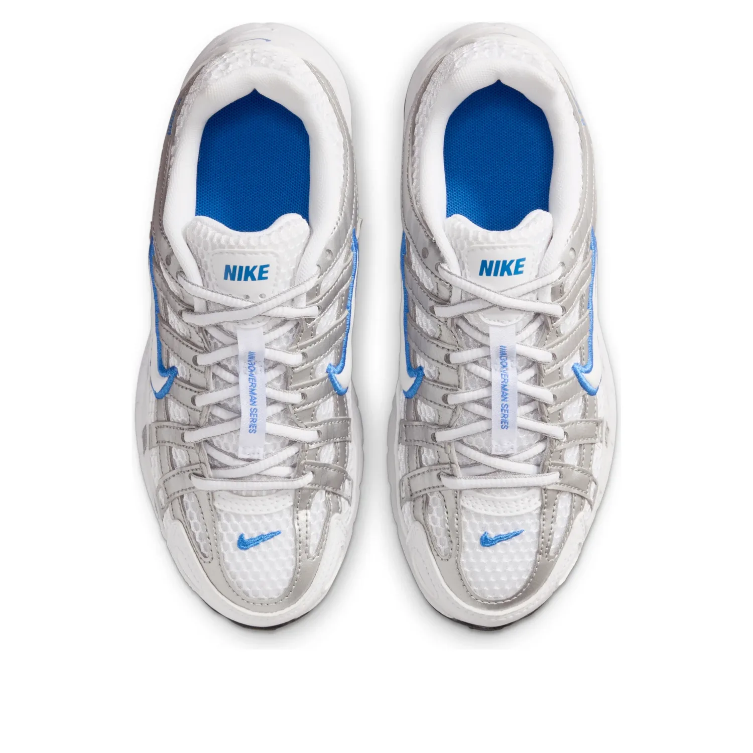Кроссовки (GS) Nike P-6000 'White Blue Crystal' — фото 2