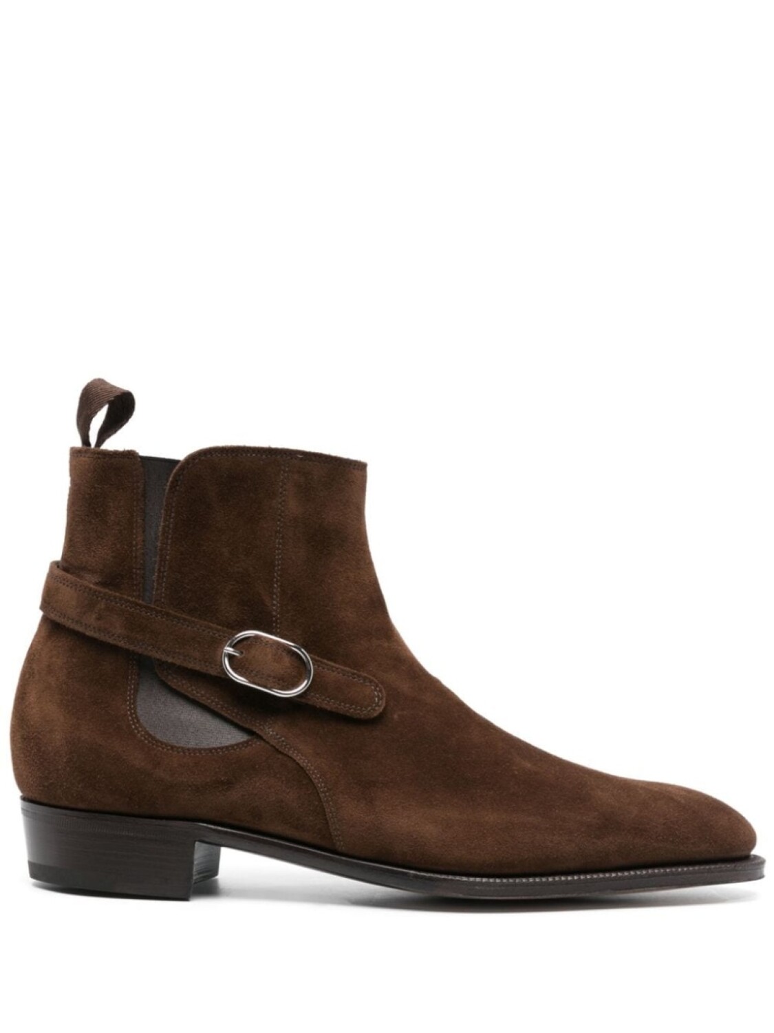 

John Lobb ботинки Masons с миндалевидным носком, коричневый