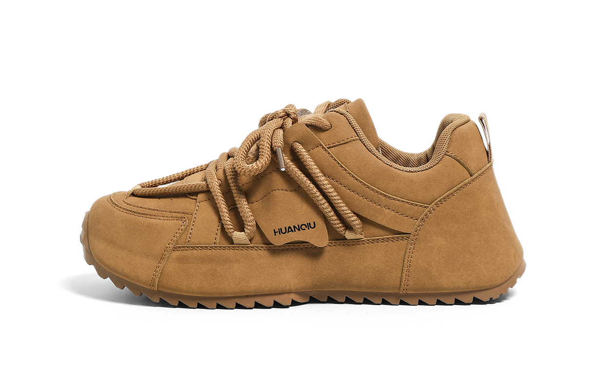 

HUANQIU Кроссовки для скейтбординга мужские Low top Brown