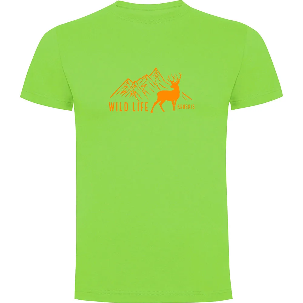 

Футболка с коротким рукавом Kruskis Wild Life, зеленый