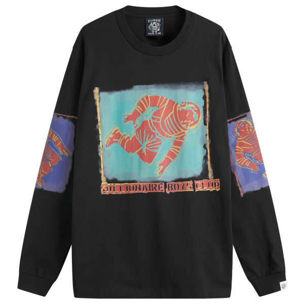

Футболка с длинным рукавом с портретом Астро Billionaire Boys Club, черный
