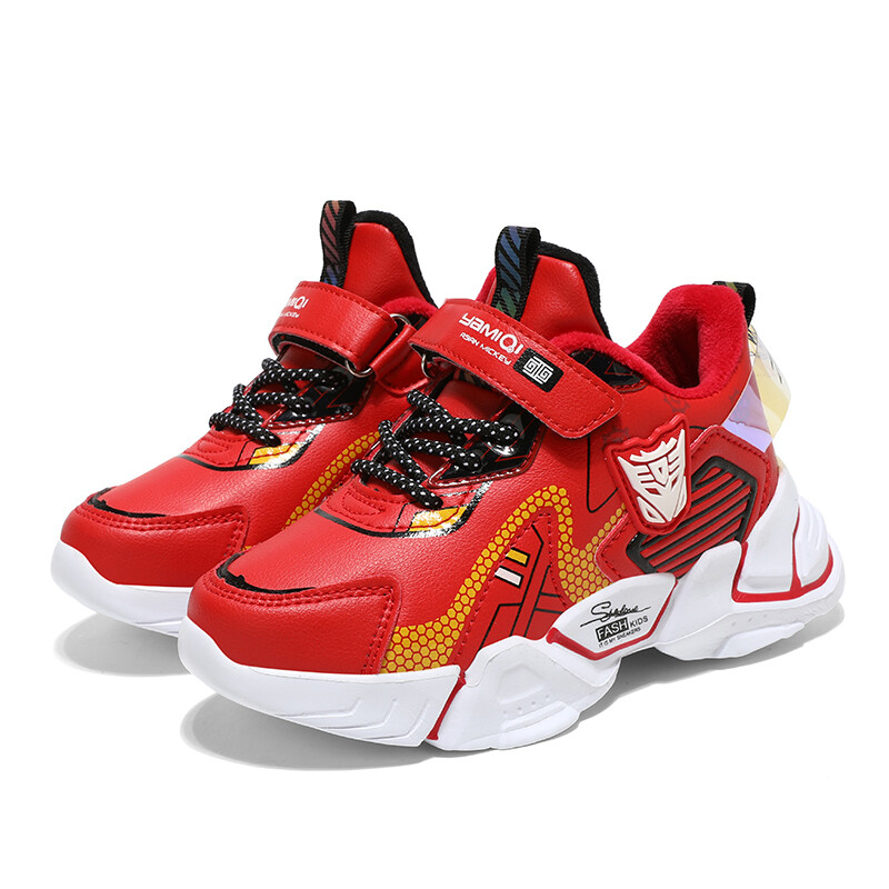 Детские кеды Kids Low-top Red Asian Mickey, красный — фото 3