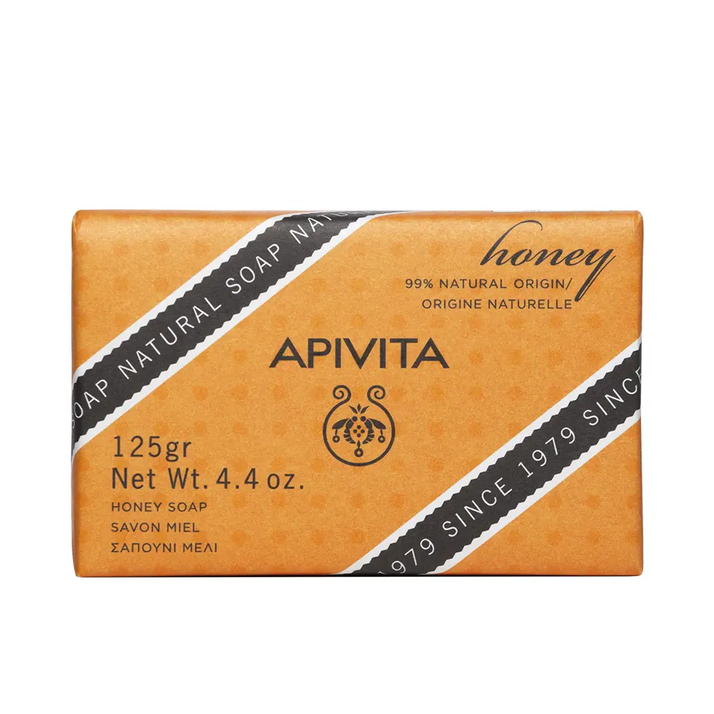 

Мыло Jabón natural con miel Apivita, 125 гр.