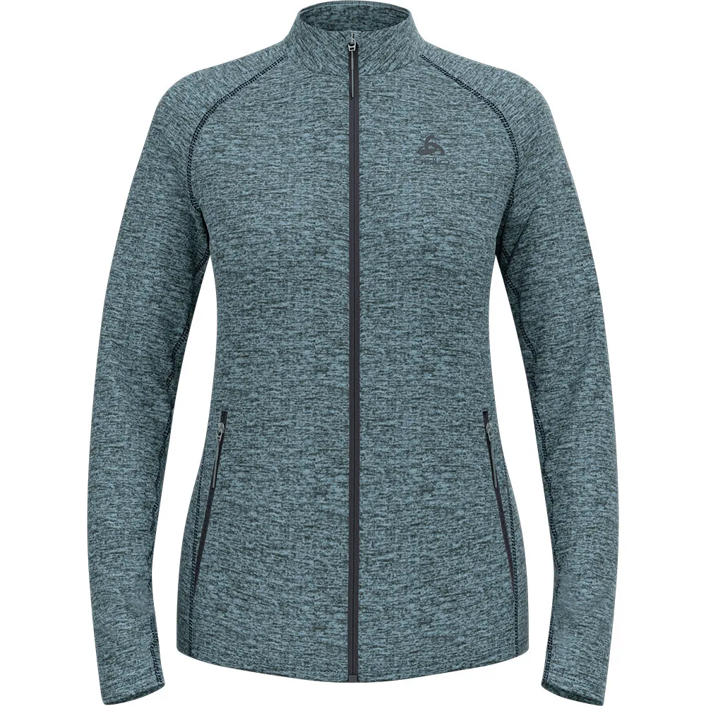 

Флис Odlo Tencia full zip, синий