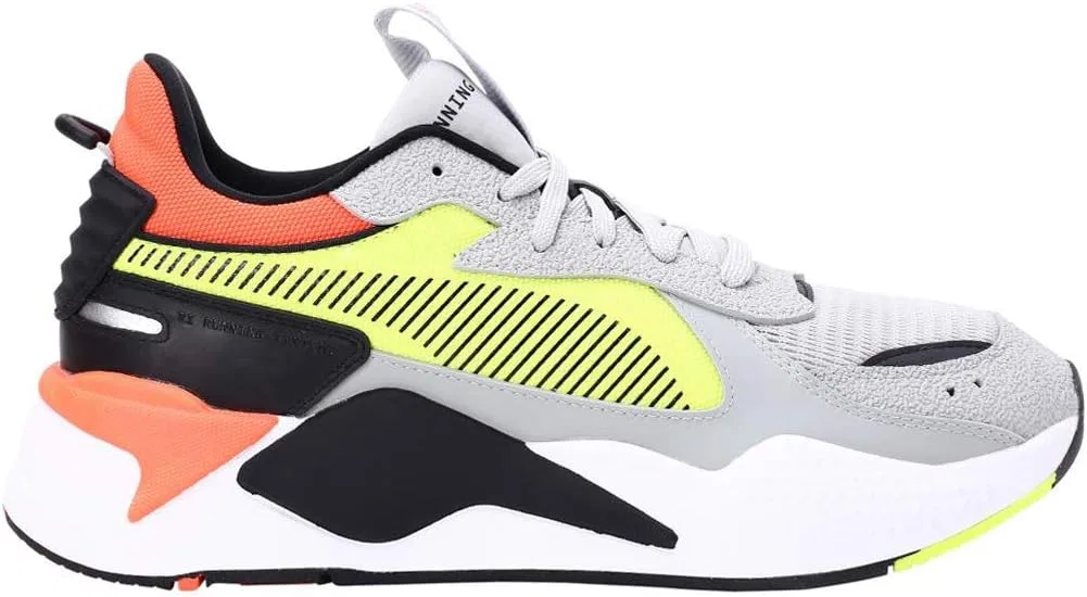 Мужские низкие кроссовки PUMA Rs-x Geek, сине-бордово-желтого цвета — фото 3