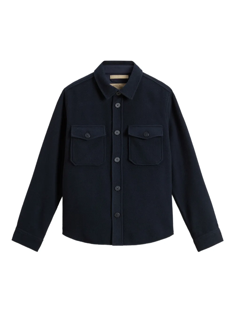 

Куртка-рубашка с карманами WOOLRICH, синий