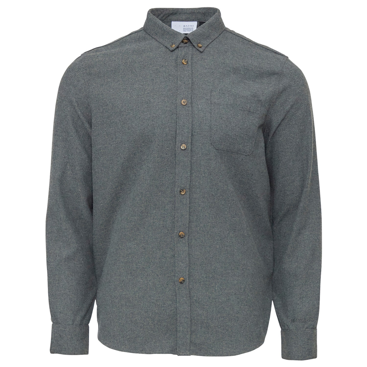 

Рубашка Mazine Yarm Shirt, цвет Black Meliert, Серый, Рубашка Mazine Yarm Shirt, цвет Black Meliert