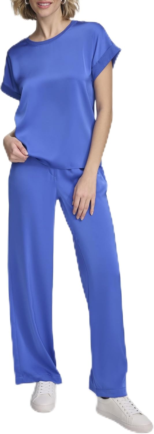 Женские брюки Calvin Klein Wide Leg, Dazzling Blue