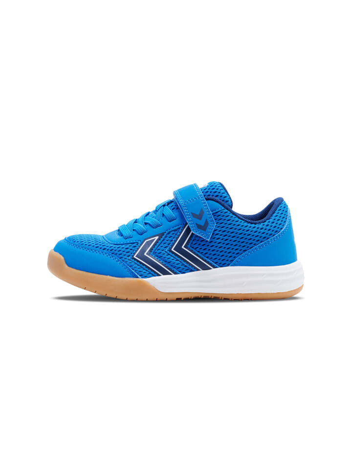 

Низкие кроссовки Hummel Klettverschluss Low Multiplay Flex Handball Kinder, цвет blue/white