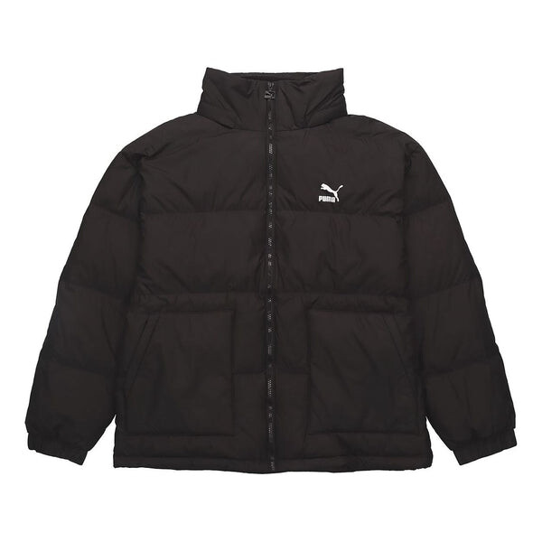 

Куртка classics down puffer jacket 'black white' Puma, черный