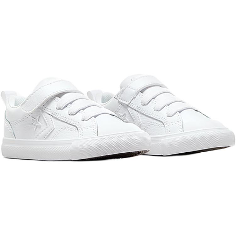 Низкие кроссовки Pro Blaze Strap для малышей и младенцев Converse, белый — фото 3