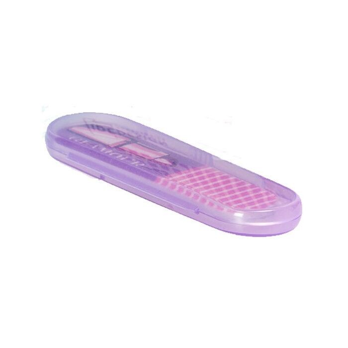 

Пилочка для ногтей Lima de Uñas Pequeña con Funda Idc Institute, Morado