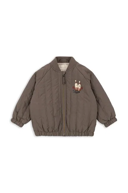 Куртка-бомбер утепленная JUNO бомбер JACKET Konges Sløjd, коричневый — фото 2