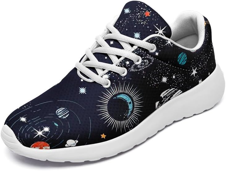 

Мужские кроссовки Sky Moon, модные женские кроссовки Sun для бега, тенниса и ходьбы, уличная обувь Sky, дышащая, легкая, унисекс, с узором Star Awsole, белый