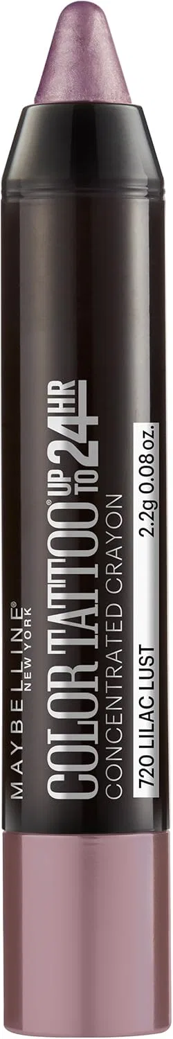 Карандаш для век Color Tattoo Intensive Crayon Maybelline New York, оттенок Lilac Rust, 0.08 oz — фото 3