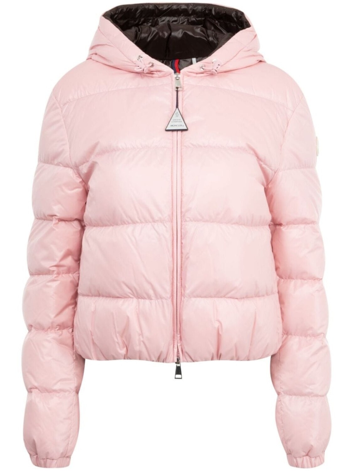 

Пуховик Moncler Bayard, розовый