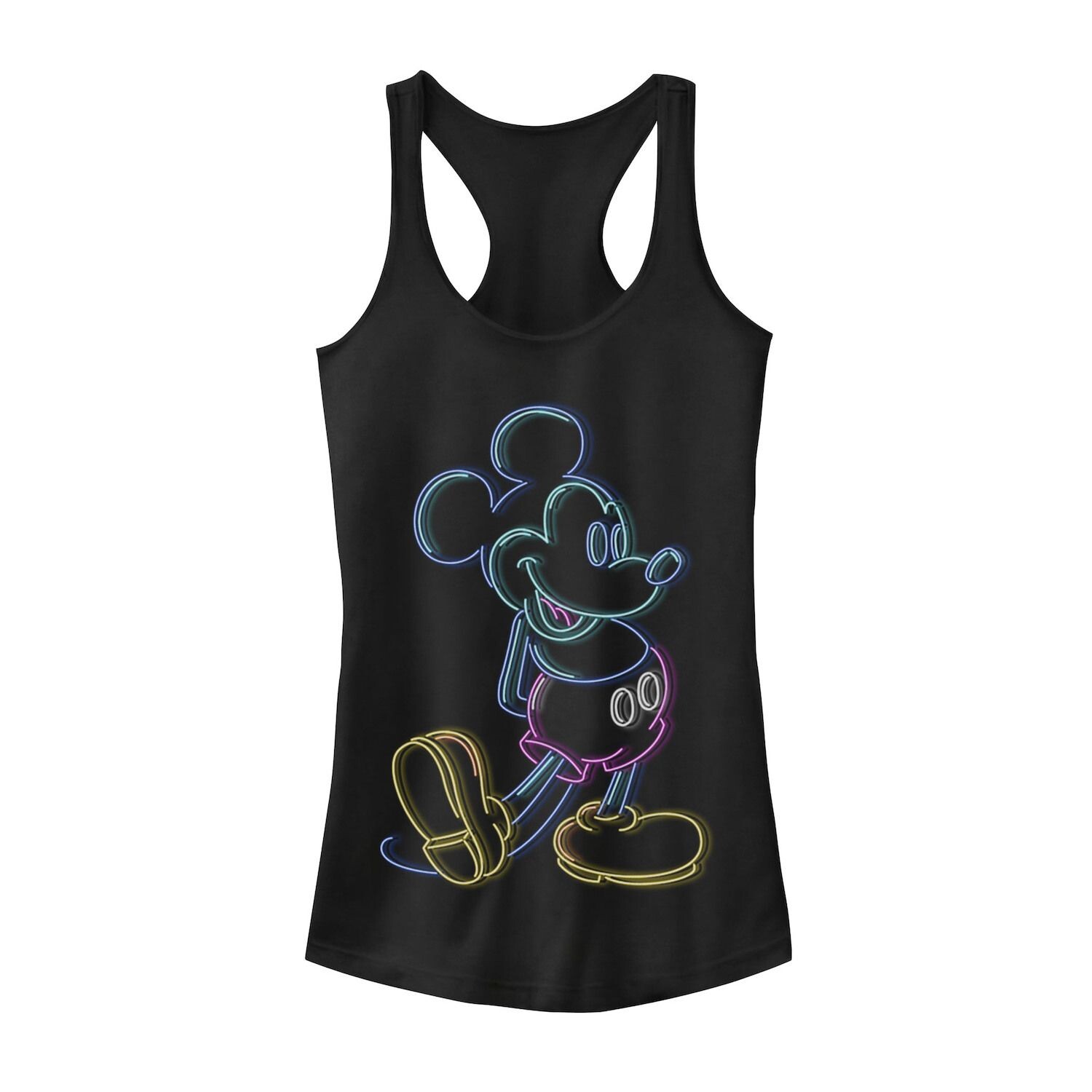 

Неоновая майка Disney Mickey для юниоров Licensed Character, черный