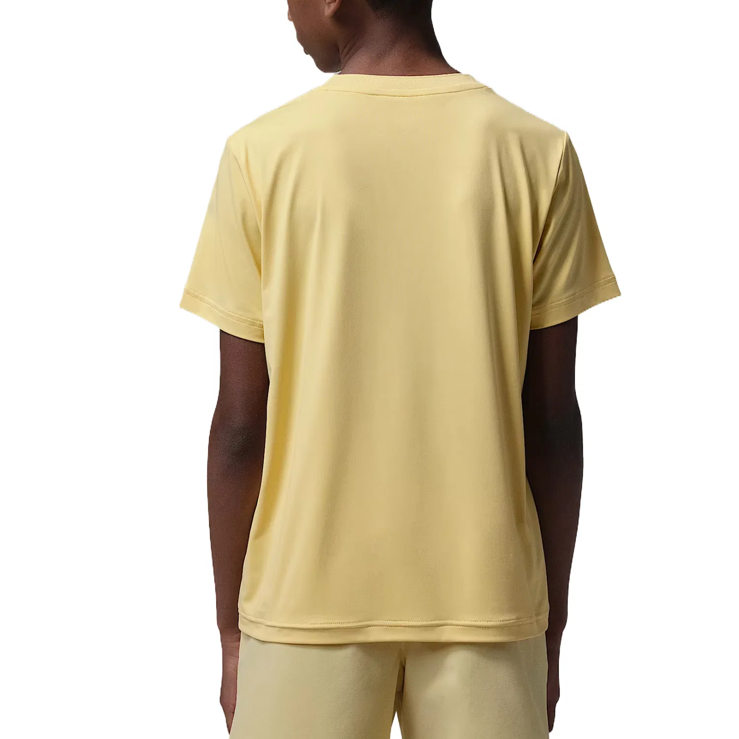 Детская футболка с круглым вырезом Jordan, Washed Lemon — фото 3