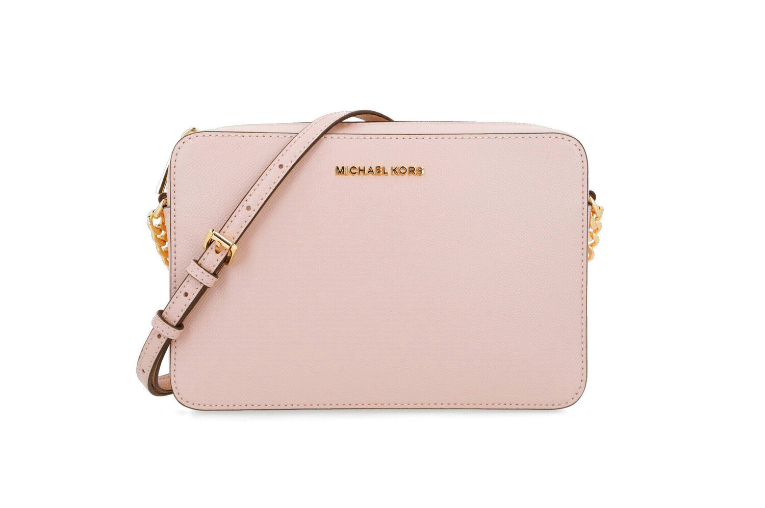 

Сумка-мессенджер Michael Kors jet set travel, пудрово-розовый