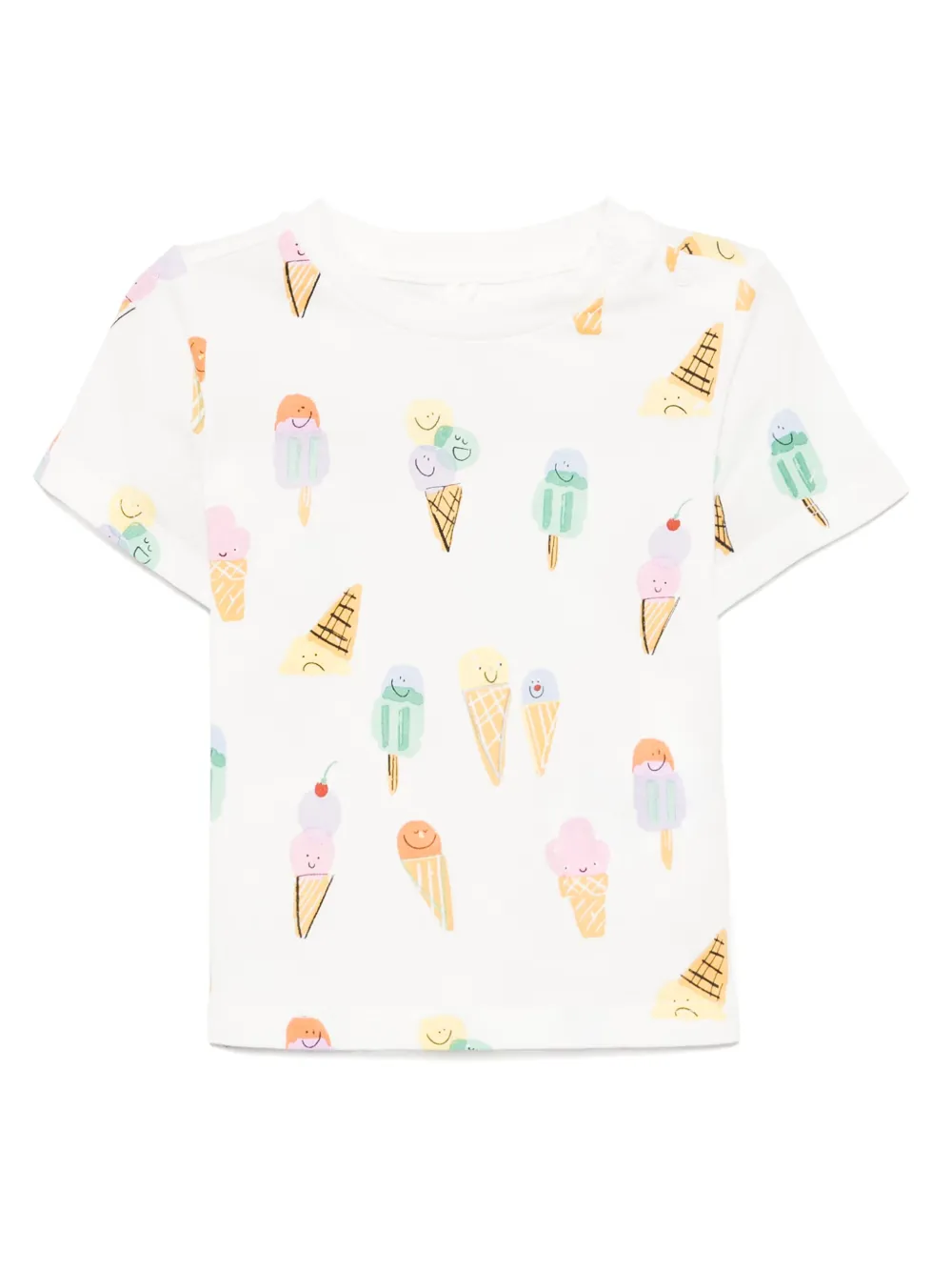 

Футболка с принтом Stella McCartney Kids, белый