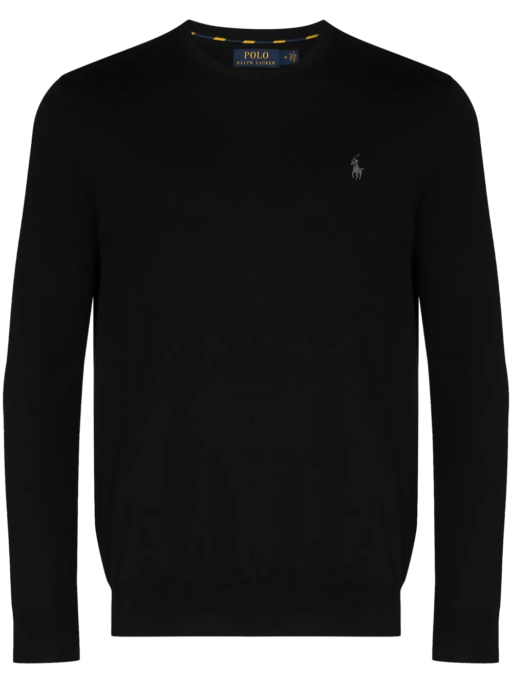 

Джемпер с вышитым логотипом POLO RALPH LAUREN, черный