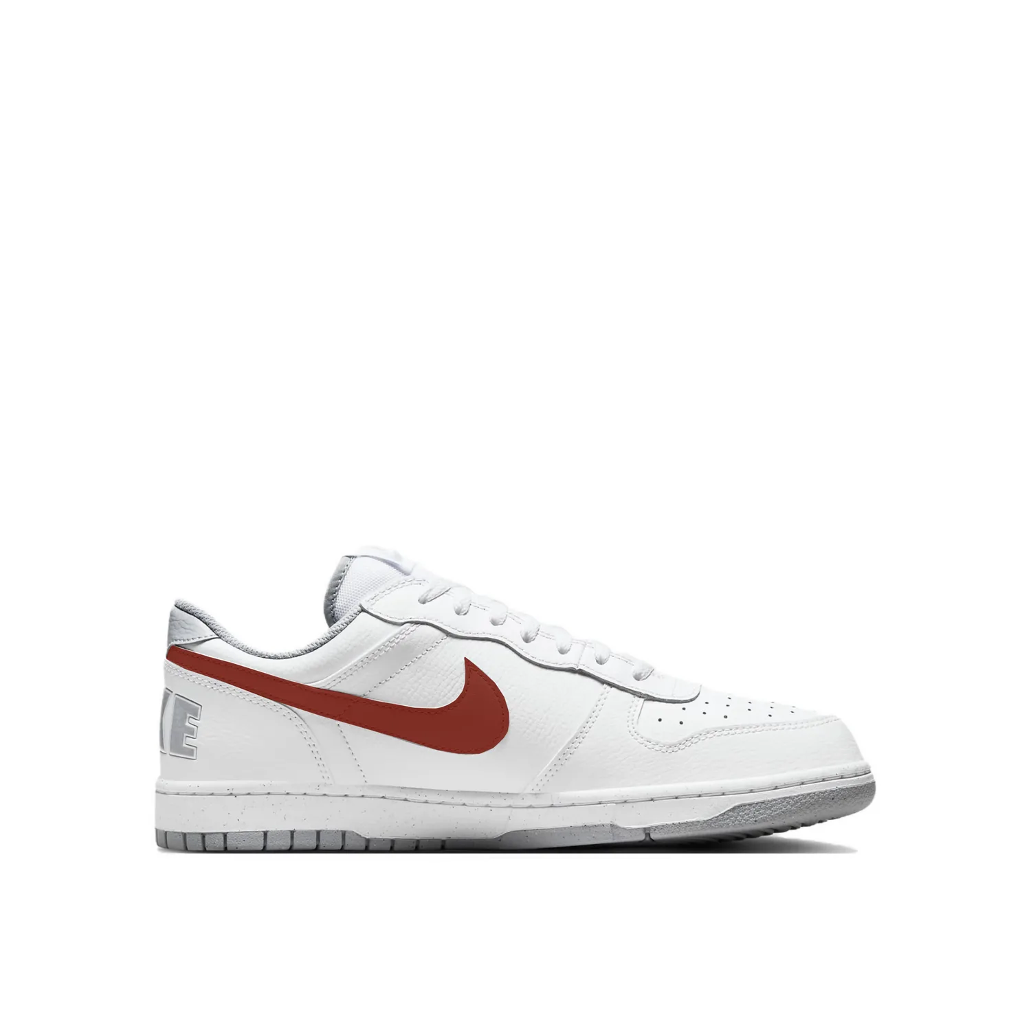 Nike Кроссовки для скейтбординга Big Abrasion Resistant мужские low top бело-красные — фото 3