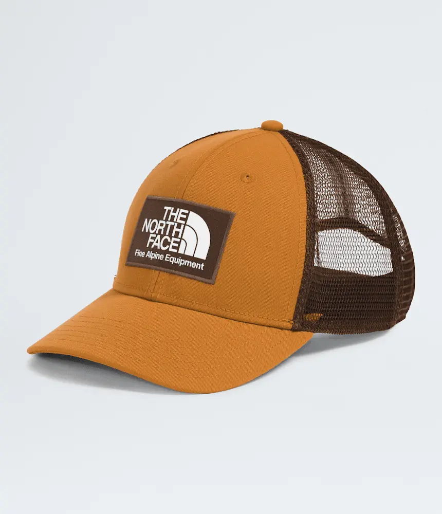 

Кепка-ушанка Mudder Trucker Hat с глубокой посадкой The North Face, Timber Tan
