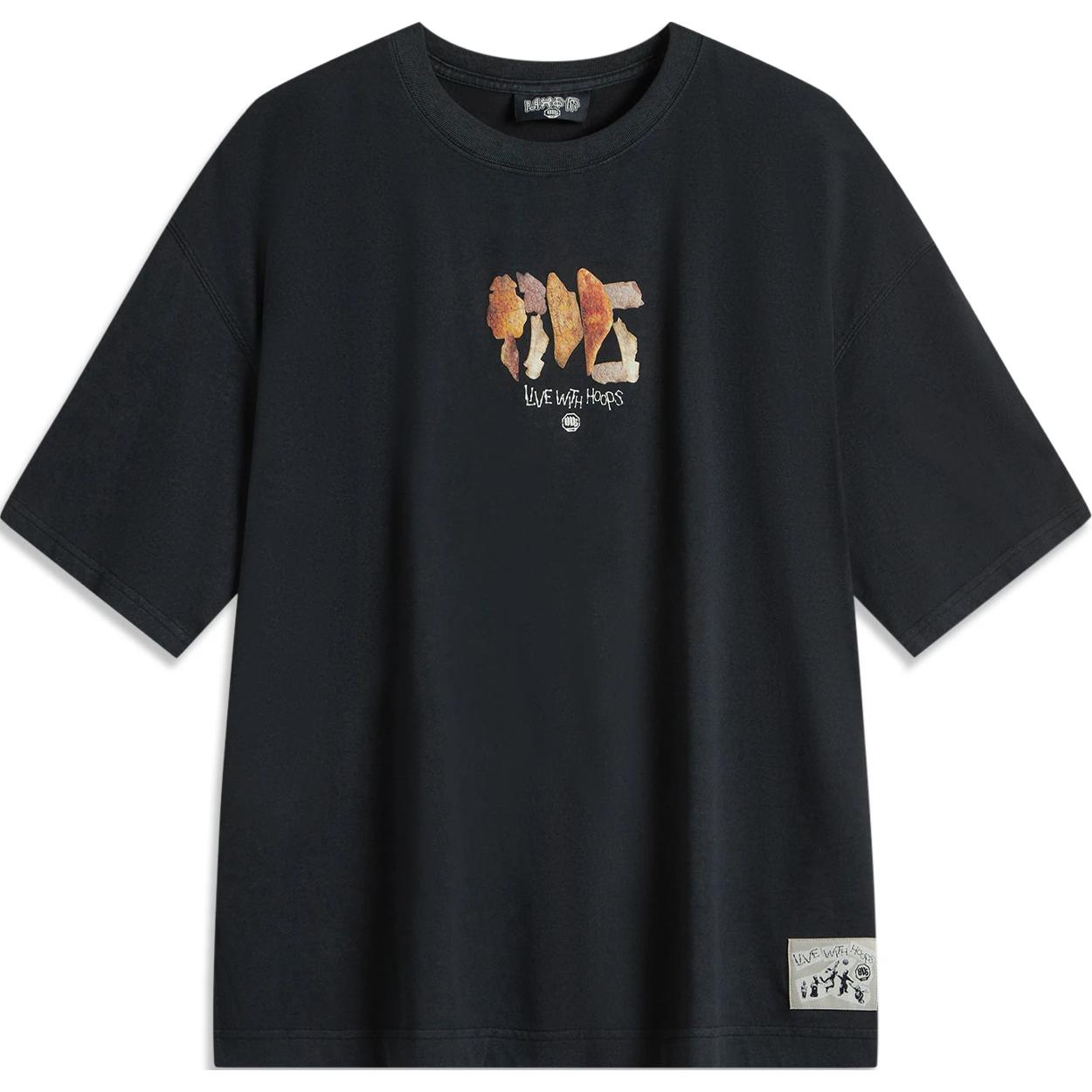 

Футболка баскетбольной коллекции LiNing мужская черная