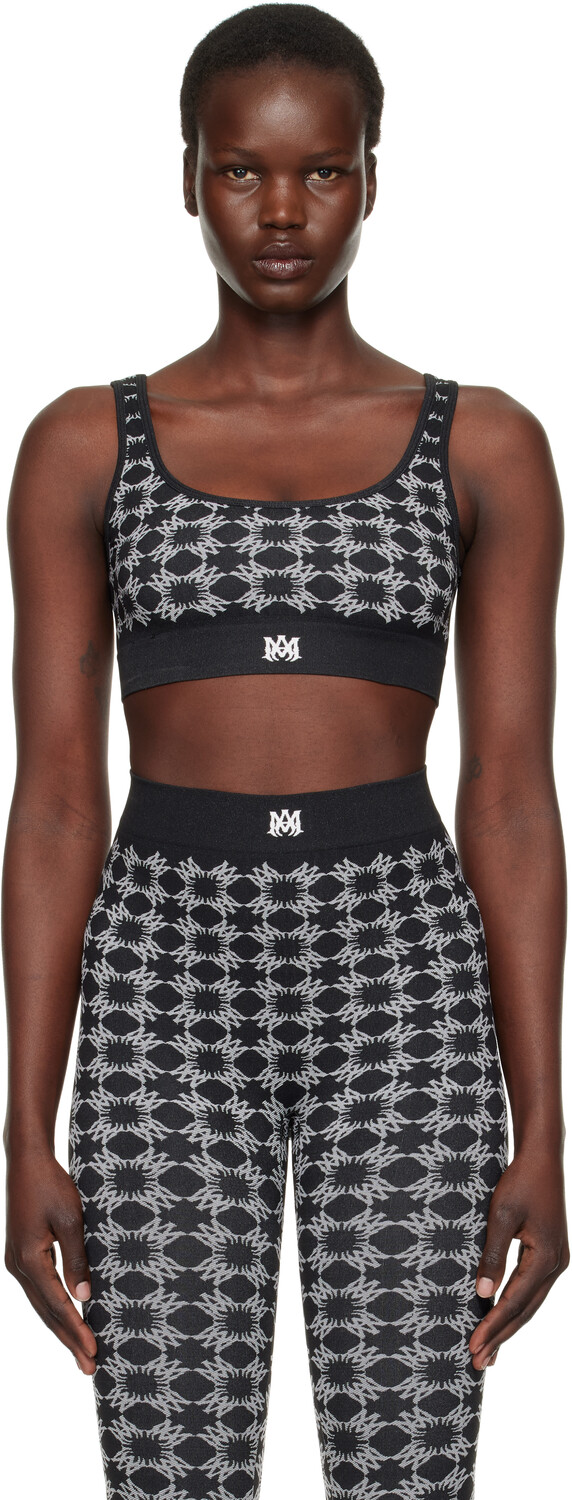 

Бесшовный спортивный бюстгальтер MA Quad AMIRI